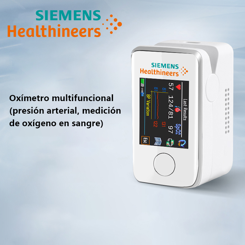 [Medidor de glucosa en sangre multifuncional no invasivo] Detección de glucosa en sangre, detección de ácido úrico, detección de pulso, detección de temperatura corporal, registro de datos. Gran pantalla táctil. Conexión bluetooth