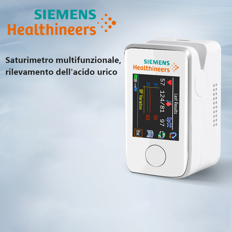    [Misuratore di glicemia multifunzionale non invasivo] Rilevamento della glicemia, rilevamento della frequenza cardiaca, rilevamento della temperatura corporea, registrazione dei dati, ampio touch screen, connessione Bluetooth